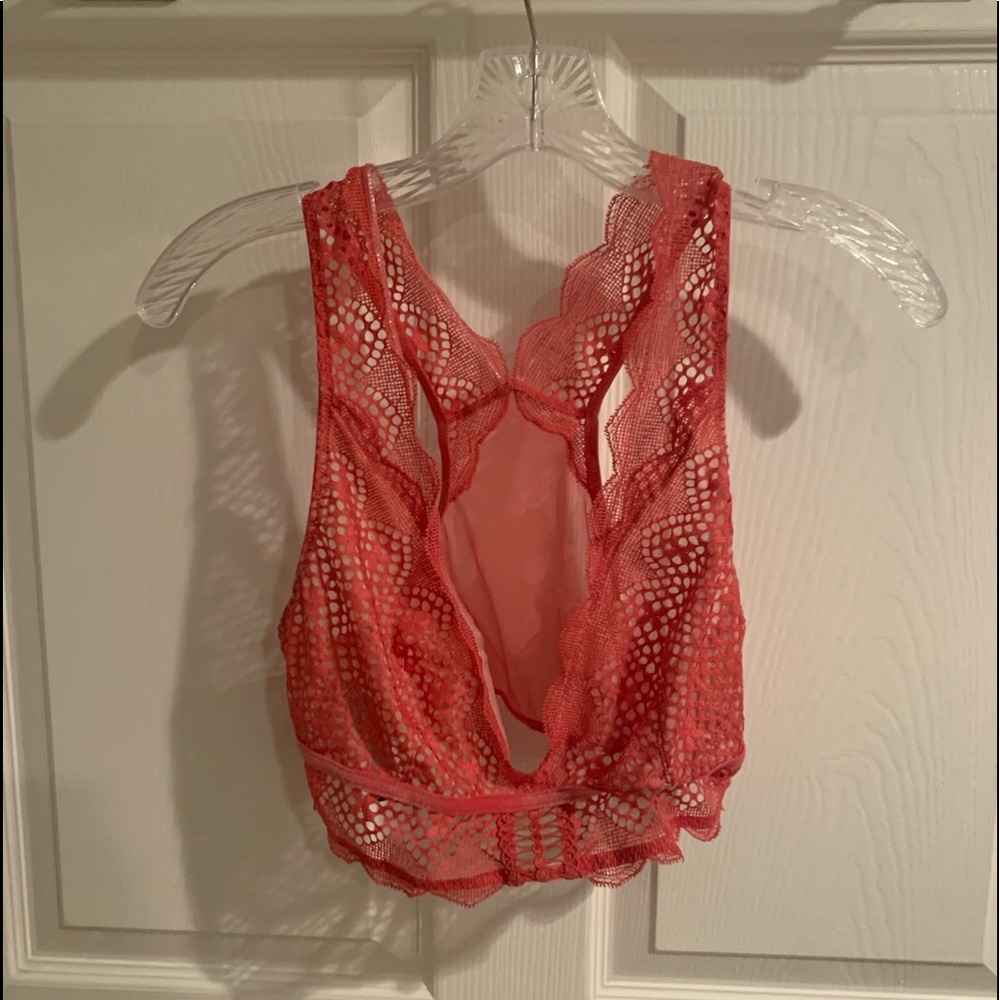 Victoria’s Secret sheer bra bralette large NWT